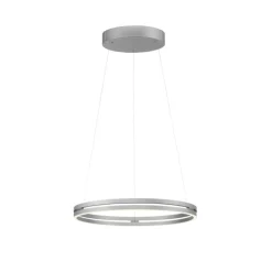 Paul Neuhaus LED Balkenpendel PURE E-LOOP 2-flg alufarbig