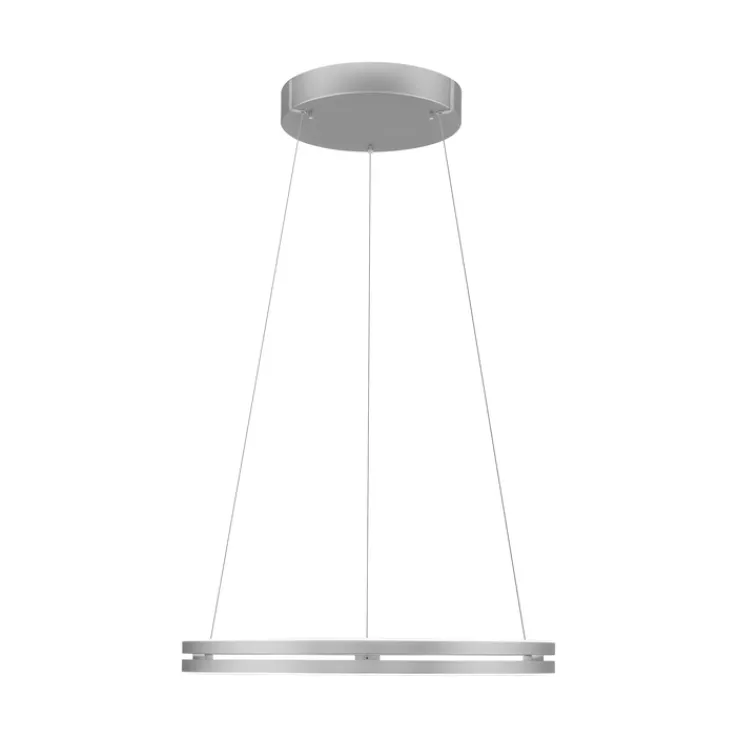 Paul Neuhaus LED Balkenpendel PURE E-LOOP 2-flg alufarbig