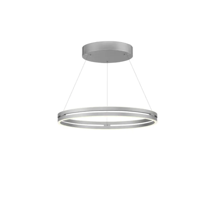 Paul Neuhaus LED Balkenpendel PURE E-LOOP 2-flg alufarbig