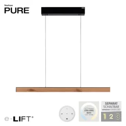 Paul Neuhaus LED Balkenpendel PURE E-MOTION 2-flg schwarz