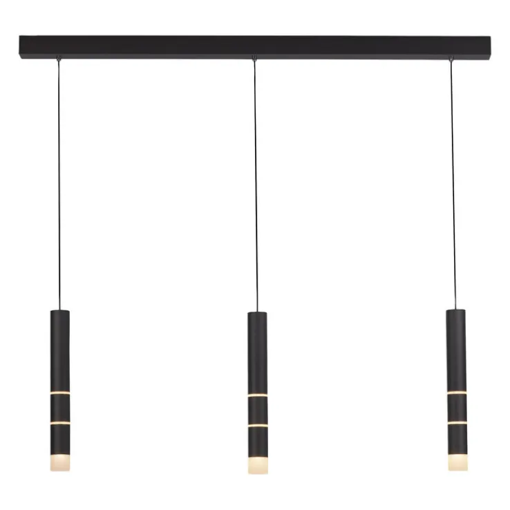 Paul Neuhaus LED Balkenpendel PURE-VEGA 120 cm schwarz