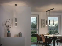 Paul Neuhaus LED Balkenpendel PURE-VEGA 120 cm schwarz