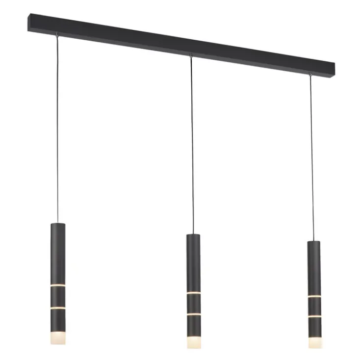 Paul Neuhaus LED Balkenpendel PURE-VEGA 120 cm schwarz