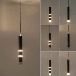 Paul Neuhaus LED Balkenpendel PURE-VEGA 120 cm schwarz