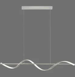 Paul Neuhaus LED Balkenpendel Q-SWING 1-flg silberfarbig