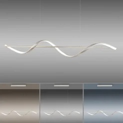 Paul Neuhaus LED Balkenpendel Q-SWING 1-flg silberfarbig