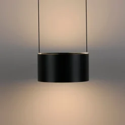 Paul Neuhaus LED Pendelleuchte PURE CLIPSE Aluminium Ø 20 cm Platin