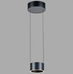 Paul Neuhaus LED Pendelleuchte PURE CLIPSE Aluminium Ø 20 cm Platin