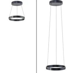 Paul Neuhaus LED Pendelleuchte PURE E-CLIPSE 50 cm grau