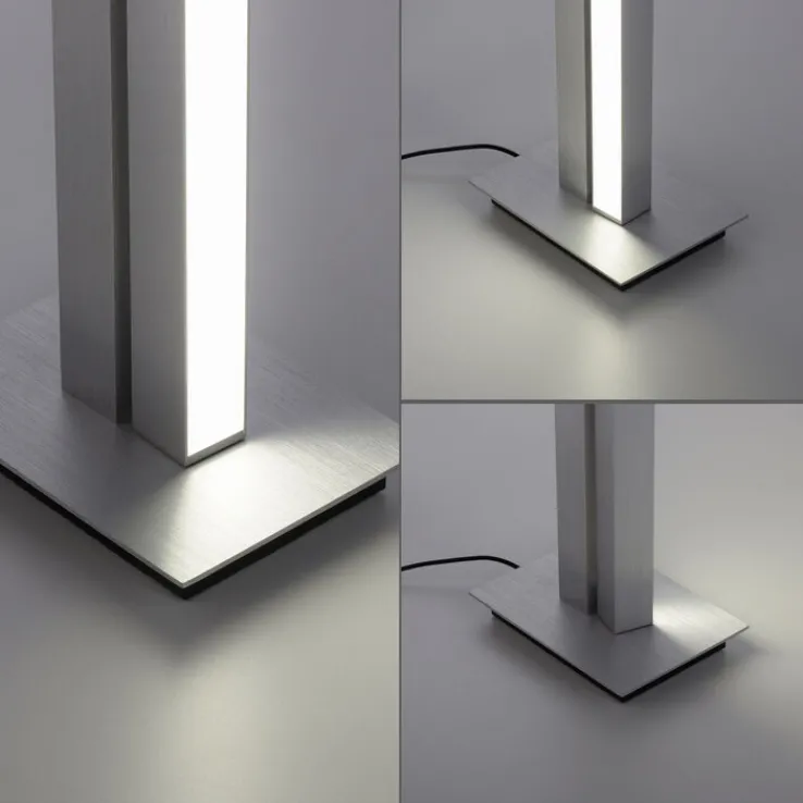 Paul Neuhaus LED Stehlampe PURE-LINES alufarbig