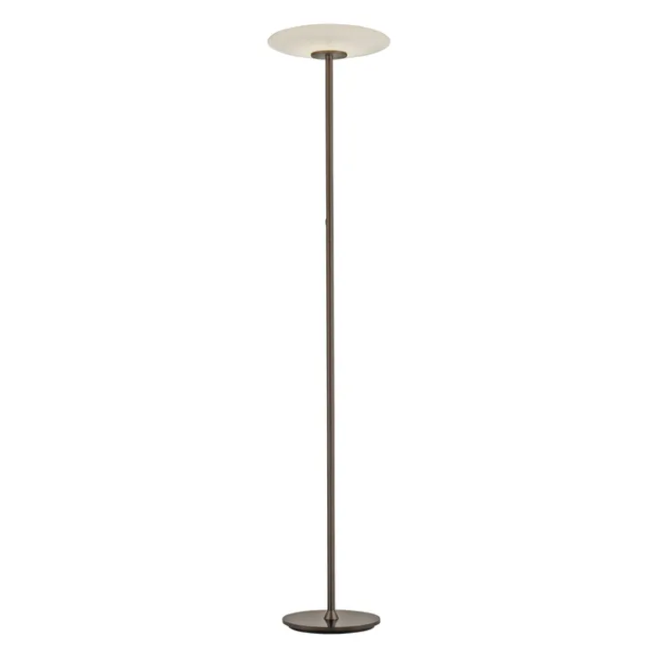 Paul Neuhaus LED Stehlampe PURE VITRUM 32 cm braun