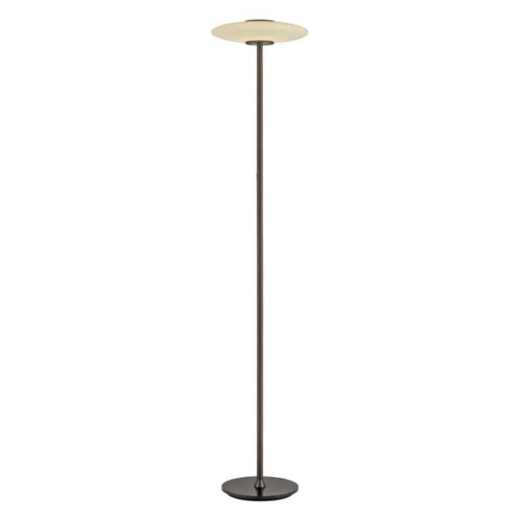 Paul Neuhaus LED Stehlampe PURE VITRUM 32 cm braun