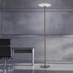 Paul Neuhaus LED Stehlampe PURE VITRUM 32 cm braun