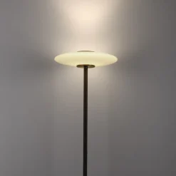 Paul Neuhaus LED Stehlampe PURE VITRUM 32 cm braun