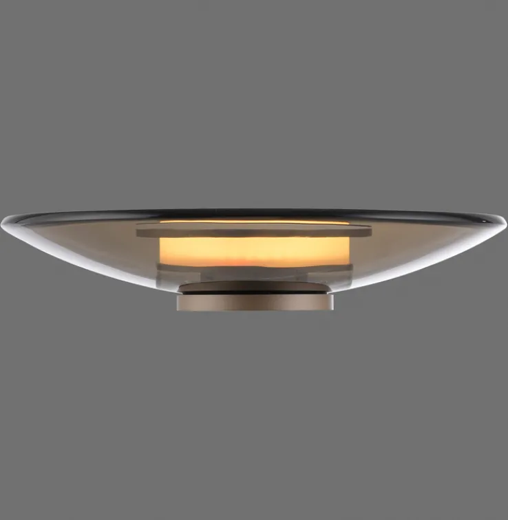 Paul Neuhaus LED Tischlampe PURE MOON 32 cm messingfarbig