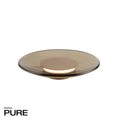 Paul Neuhaus LED Tischlampe PURE MOON 32 cm messingfarbig