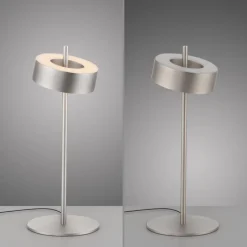 Paul Neuhaus LED Tischlampe Q-ROTATE 16 cm alu-/nickelfarbig