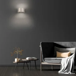 Paul Neuhaus LED Wandlampe PURE CLIPSE 15 cm aluminium