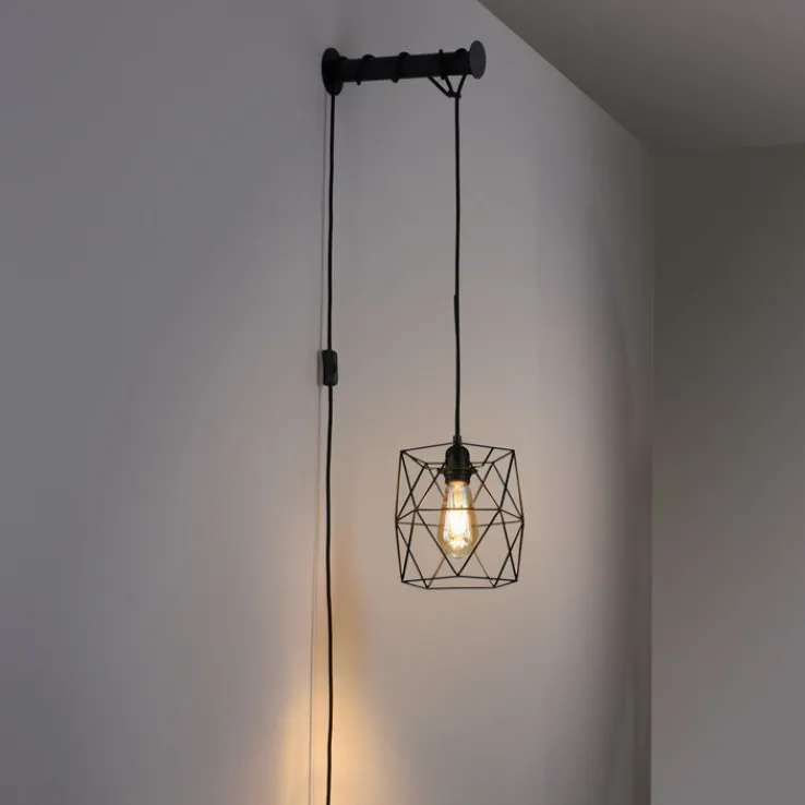 Paul Neuhaus Retrofit Wandleuchte PILUA Draht