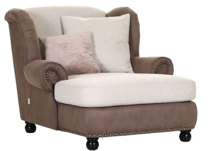 Phill Hill Longchair BOSTON hellbraun/ beige