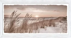 PRO ART Bild mit Rahmen BEACH AT SUNRISE III 129 x 69 cm