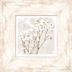 PRO ART Bild mit Rahmen DRIED FIBER IN THE WIND III 34 x 34 cm beige