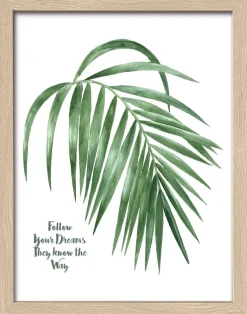 PRO ART Framed-Art Bild GREEN PLANT LEAF III 19 x 24 cm grün