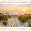 PRO ART Framed-Art Bild WEG ZUM STRAND 129 x 69 cm