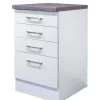 QUARTIER Schubkastenunterschrank MEGGIE 50 x 86 57 cm weiß