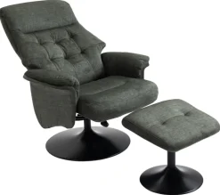 QUARTIER Relaxsessel IDA 2er Set grau-winter-moos