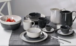 Ritzenhoff & Breker Dessertteller TOLEDO Steinzeug grau