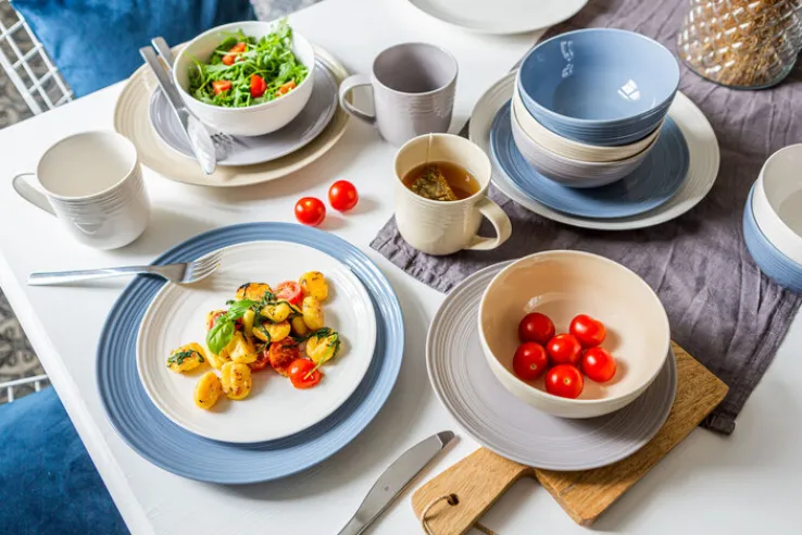 Ritzenhoff & Breker Dessertteller LEVI 6er Set weiß