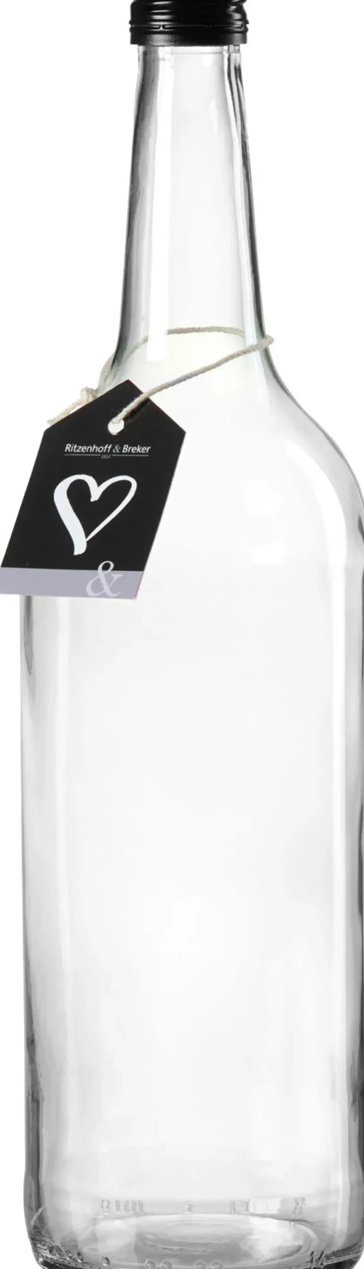 Ritzenhoff & Breker Flasche MARA 1000 ml rund Glas