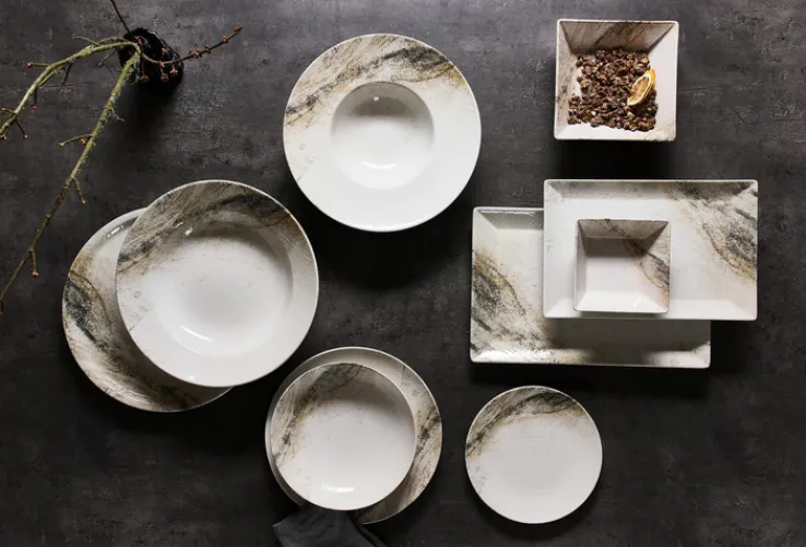 Ritzenhoff & Breker Frühstücksteller AREZZO 21 cm Steinzeug