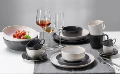 Ritzenhoff & Breker Kaffeetasse TOLEDO Steinzeug grau