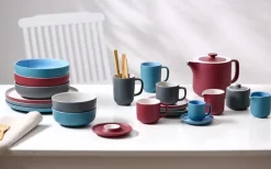 Ritzenhoff & Breker Kaffeebecher JASPER graublau