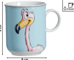 Ritzenhoff & Breker Kindergeschirr-Set HAPPY ZOO FLO 3-teilig