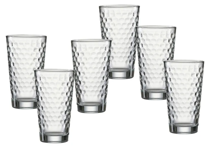 Ritzenhoff & Breker Longdrinkglas FAVO 6er Set 400 ml klar Glas