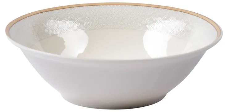 Ritzenhoff & Breker Schüssel GEO 14 cm Porzellan beige