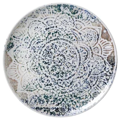 Ritzenhoff & Breker Speiseteller LUIGI 26 cm beige/blau