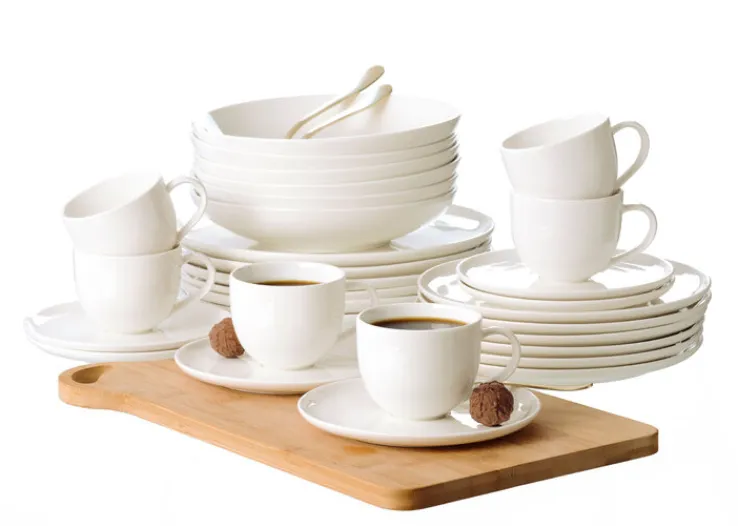 Ritzenhoff & Breker Speiseteller SKAGEN 4er Set weiß