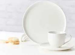 Ritzenhoff & Breker Speiseteller SKAGEN 4er Set weiß