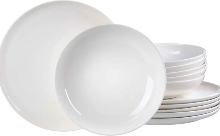 Ritzenhoff & Breker Speiseteller SKAGEN 4er Set weiß