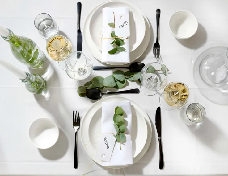 Ritzenhoff & Breker Speiseteller SKAGEN 4er Set weiß