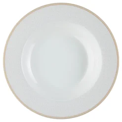 Ritzenhoff & Breker Suppenteller GEO Porzellan beige