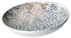 Ritzenhoff & Breker Suppenteller LUIGI 21 cm blau/beige