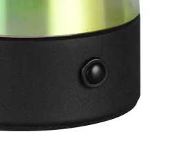 Reality RL RL Akku LED Tischlampe DOOLEY 18 cm klar irisierend