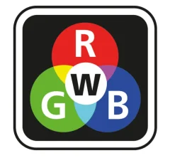 Reality RL RL LED Deckenlampe ARCO 49 cm schwarz