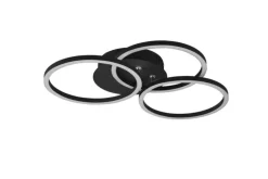 Reality RL RL LED Deckenlampe CIRCLE schwarz