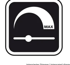 Reality RL RL LED Deckenlampe LUKIDA mit Fernbedienung 38 cm Kunststoff weiß